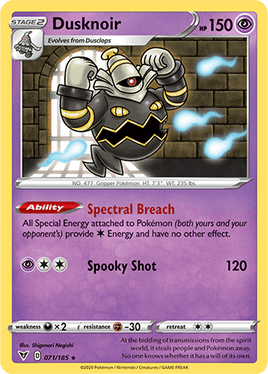 Pokémon | VIV | 071 | Dusknoir