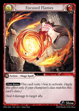 GA-DOA-A-EN138-U | Focused Flames