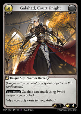 GA | DOAa | 087-SR | Galahad, Court Knight