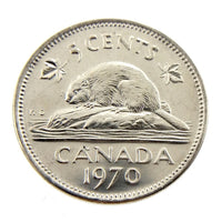 Canadian $0.05 | 1965-1981 | 99% Ni