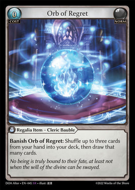 GA | DOAa | 045-SR | Orb of Regret