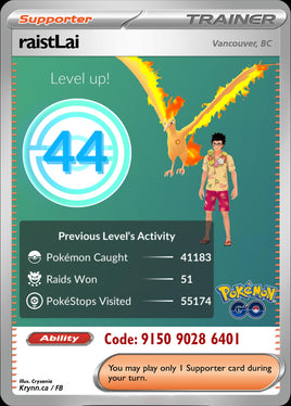 Pokémon GO | raistLai | 9150 9028 6401