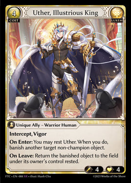 Grand Archive | FTC | 088 | Uther, Illustrious King