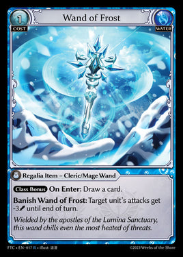 Grand Archive | FTC | 017 | Wand of Frost