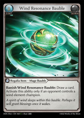 GA-DOA-A-EN060-U | Wind Resonance Bauble