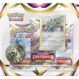 Pokémon | LOR | Three Pack Blister (SWSH247 | Regigigas)