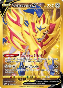 Pokémon | SWSH01D212 |★S| Zamazenta V