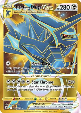 Pokémon | ASR | 210 | Origin Forme Dialga VSTAR