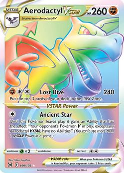 Pokémon | LOR | 199 | Aerodactyl VSTAR