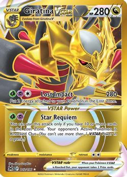 Pokémon | LOR | 212 | Giratina VSTAR