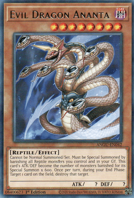 Yu-Gi-Oh! | ANGU-EN042 |★R| Evil Dragon Ananta