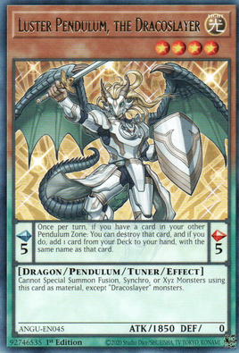 Yu-Gi-Oh! | ANGU-EN045 |★R| Luster Pendulum, the Dracoslayer