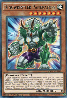 Yu-Gi-Oh! | ANGU-EN046 |★R| Dinowrestler Pankratops