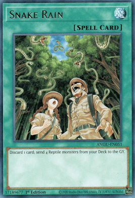 Yu-Gi-Oh! | ANGU-EN051 |★R| Snake Rain