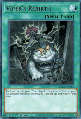 Yu-Gi-Oh! | ANGU-EN053 |★R| Viper's Rebirth