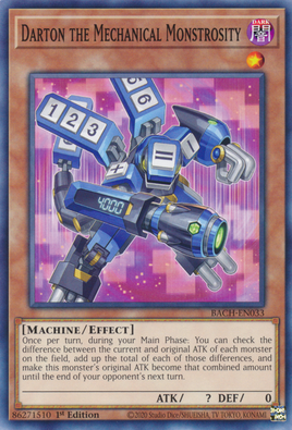 Yu-Gi-Oh! | BACH-EN033 | Darton the Mechanical Monstrosity