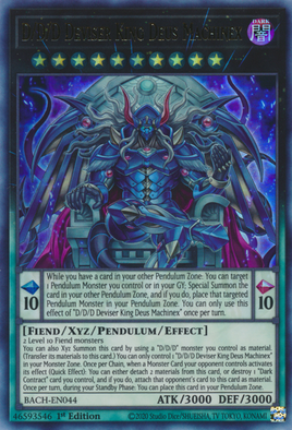 Yu-Gi-Oh! | BACH-EN044 | D/D/D Deviser King Deus Machinex