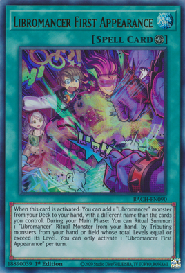 Yu-Gi-Oh! | BACH-EN090 | Libromancer First Appearance