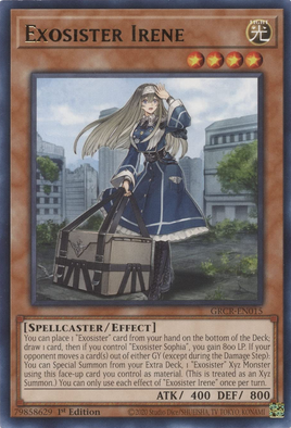 Yu-Gi-Oh! | GRCR-EN015 |★R| Exosister Irene