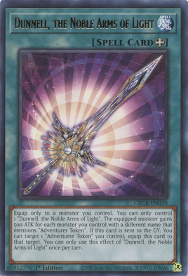 Yu-Gi-Oh! | GRCR-EN030 |★R| Dunnell, the Noble Arms of Light