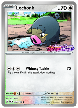 Pokémon | SVI | 156 | Lechonk (BestBuy Stamp)