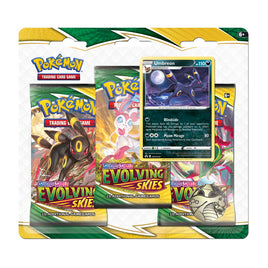 Pokémon | EVS | Three Pack Blister (SWSH129 | Umbreon)