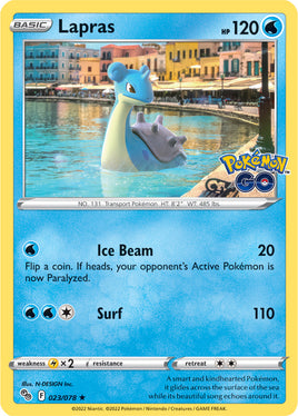 Pokémon | SWSHGO023F |★H| Lapras