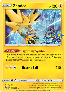 Pokémon | SWSHGO029F |★H| Zapdos