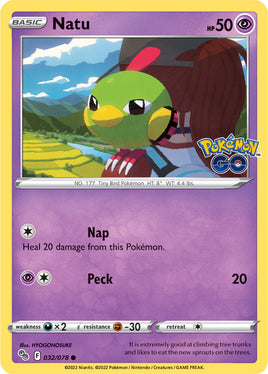 Pokémon | PGO | 032 | Natu