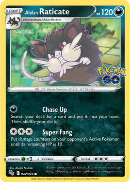 Pokémon | PGO | 042 | Alolan Raticate