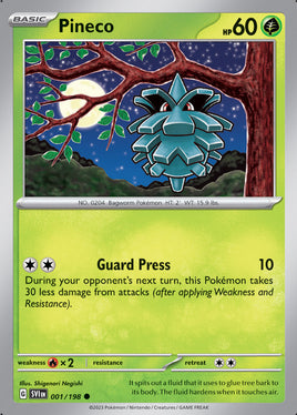 Pokémon | SVI | 001 | Pineco