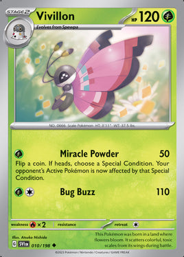 Pokémon | SVI | 010 | Vivillon