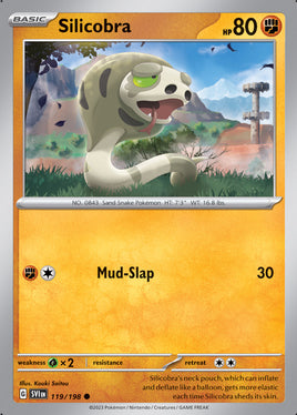 Pokémon | SVI | 119 | Silicobra