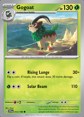 Pokémon | SVI | 012 | Gogoat