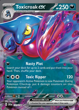 Pokémon | SVI | 131 | Toxicroak ex (★★)