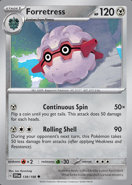 Pokémon | SVI | 139 | Forretress