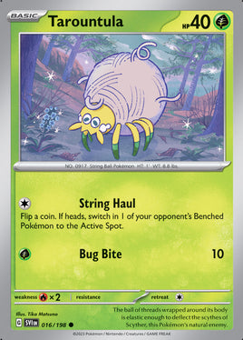 Pokémon | SVI | 016 | Tarountula