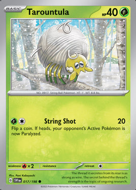 Pokémon | SVI | 017 | Tarountula