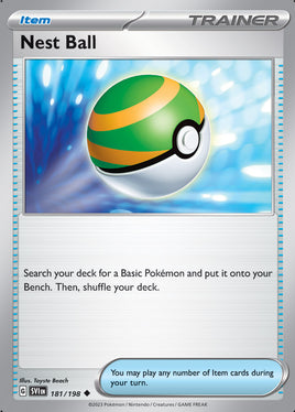 Pokémon | SVI | 181 | Nest Ball