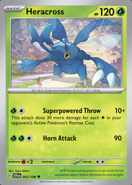 Pokémon | SVI | 002 | Heracross