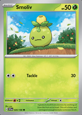 Pokémon | SVI | 020 | Smoliv