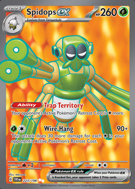 Pokémon | SVI | 223 | Spidops ex (☆☆)