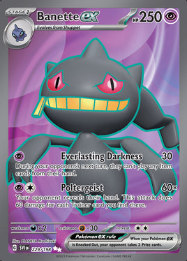 Pokémon | SVI | 229 | Banette ex (☆☆)