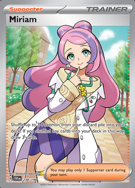 ³Pokémon | SVI | 238 | Miriam (☆☆)