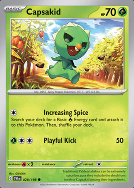 Pokémon | SVI | 028 | Capsakid