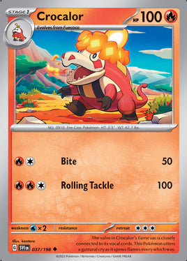 Pokémon | SVI | 037 | Crocalor