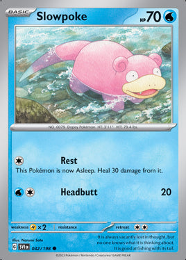 Pokémon | SVI | 042 | Slowpoke