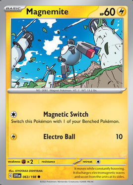 Pokémon | SVI | 063 | Magnemite