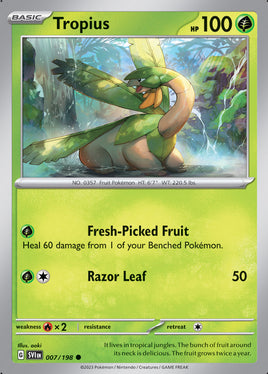 Pokémon | SVI | 007 | Tropius