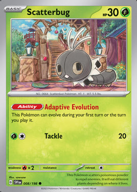 Pokémon | SVI | 008 | Scatterbug